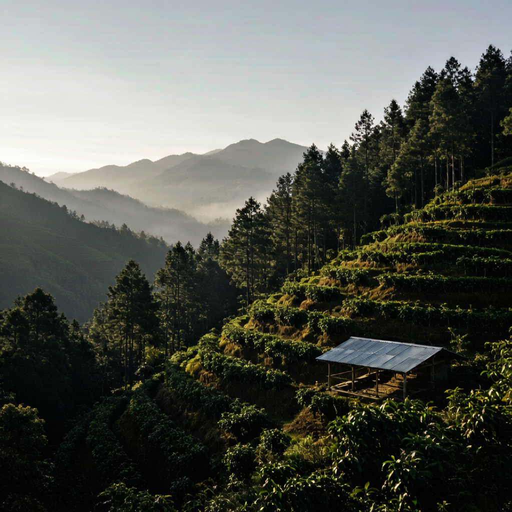 洪都拉斯洪都拉斯 咖啡产区风景